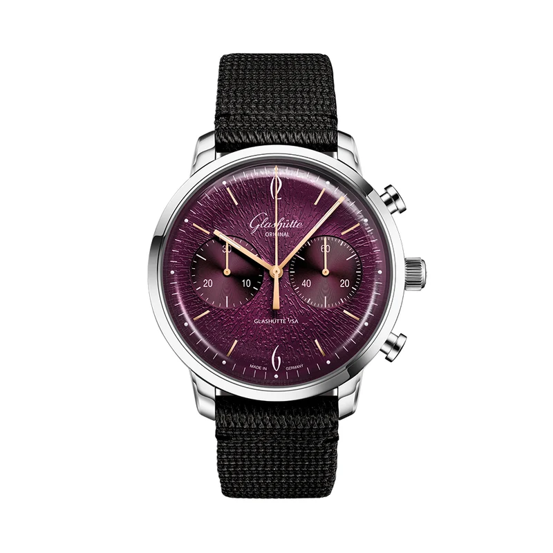 Sixties Chronograph Annual Edition 2026 42mm - Purple on Fabric Strap