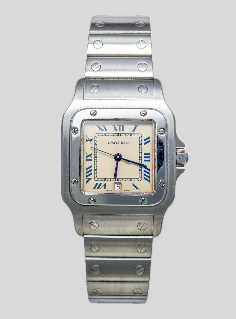 Cartier Santos Galbée Boutique dial