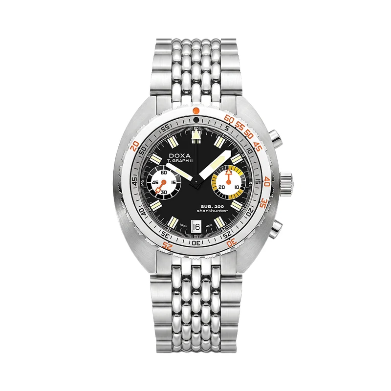 SUB 200 T.Graph II Sharkhunter 42mm - Black on Bracelet