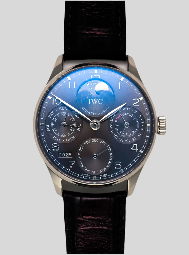 IWC Portoghese Perpetual Calendar gold b&p IW502218
