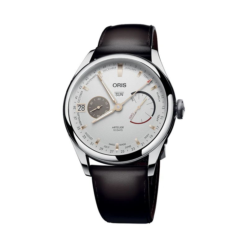 Artelier Calibre 113 43mm - White on Leather Strap