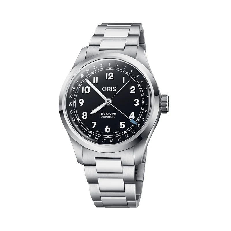 Big Crown Pointer Date 40mm - Black on Bracelet