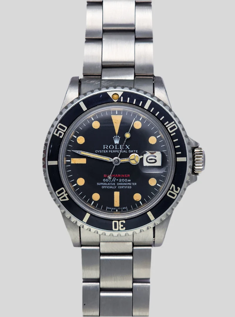 Rolex Submariner 1680 red writing MK IV