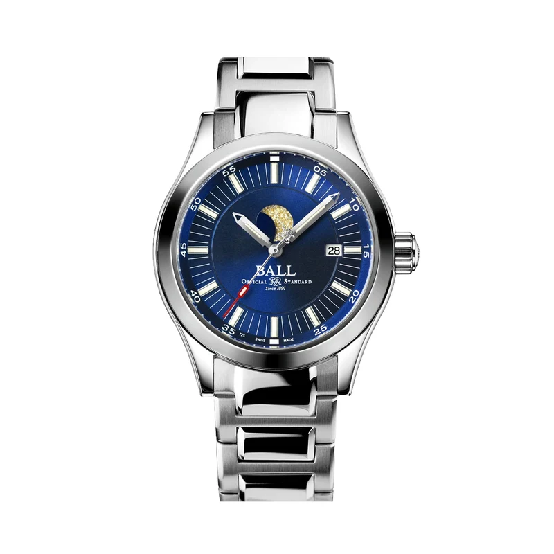 Engineer II Moonphase 41mm - Blue on Bracelet