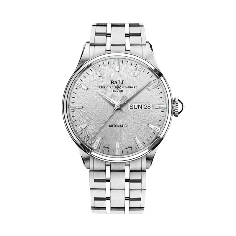 Trainmaster Eternity 39.5mm - Silver on Bracelet