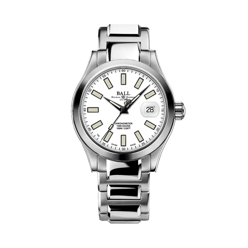 Engineer III Marvelight Chronometer 40mm - White on Bracelet