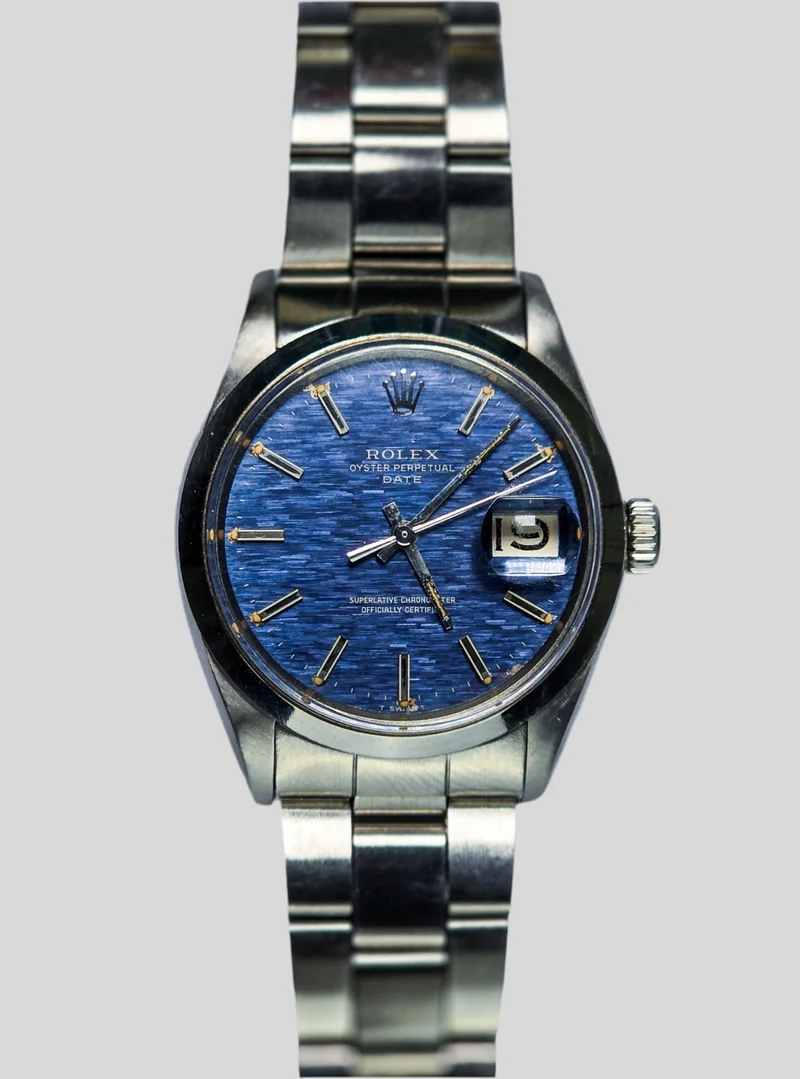 Rolex Date ref.1500 “jeans dial”