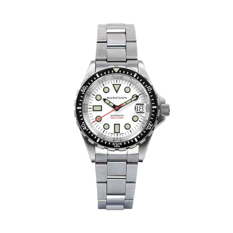 OSAR-D Type I Automatic with Date 36mm - Arctic White on Bracelet