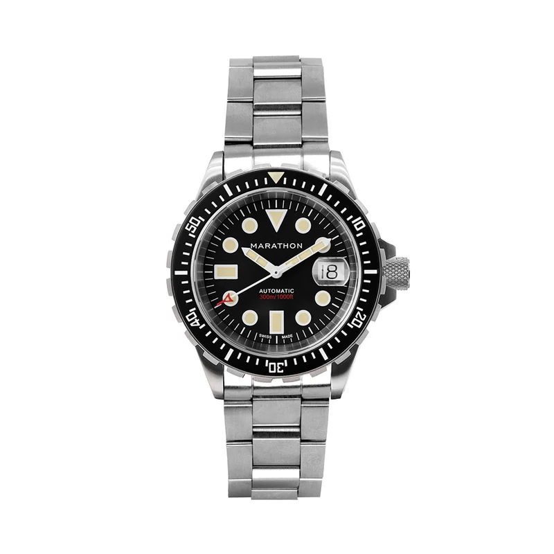 OSAR-D Automatic with Date 41mm - Black on Bracelet