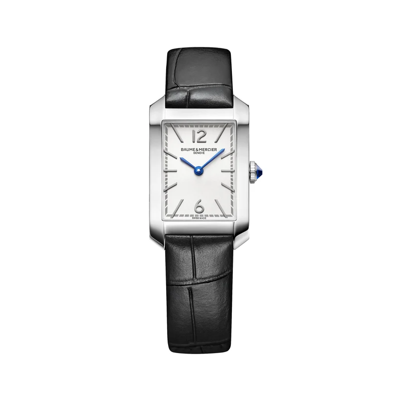 Hampton 10795 Quartz 35mm - White on Leather Strap