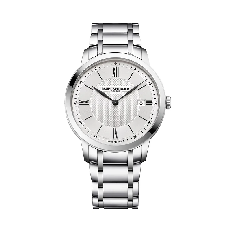 Classima 10883 Quartz 40mm - Silver on Bracelet