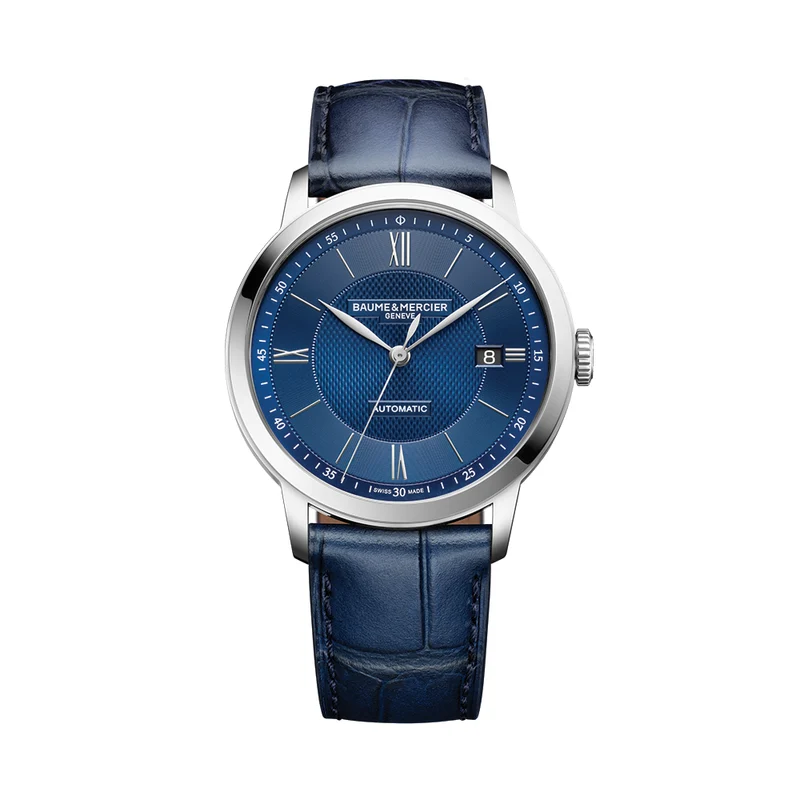 Classima 10879 Automatic 40mm - Blue on Leather Strap