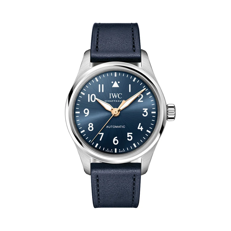 Pilot's Watch Automatic Le Petit Prince 36mm - Blue on Leather Strap