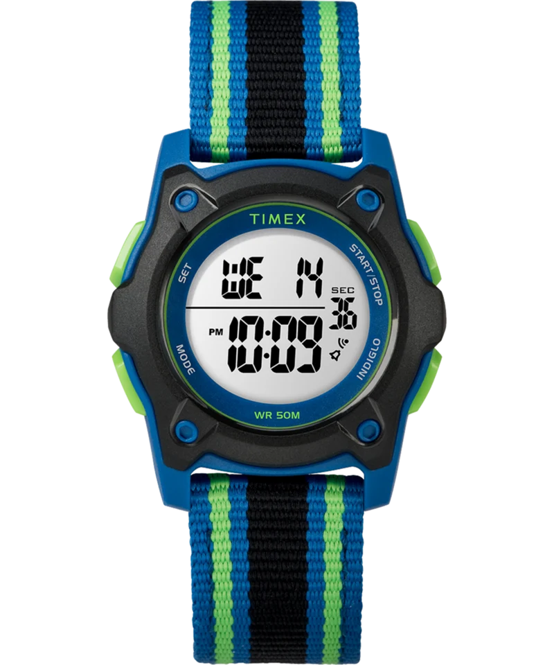 TIMEX TIME MACHINES® 35mm Double Layer Fabric Strap Watch