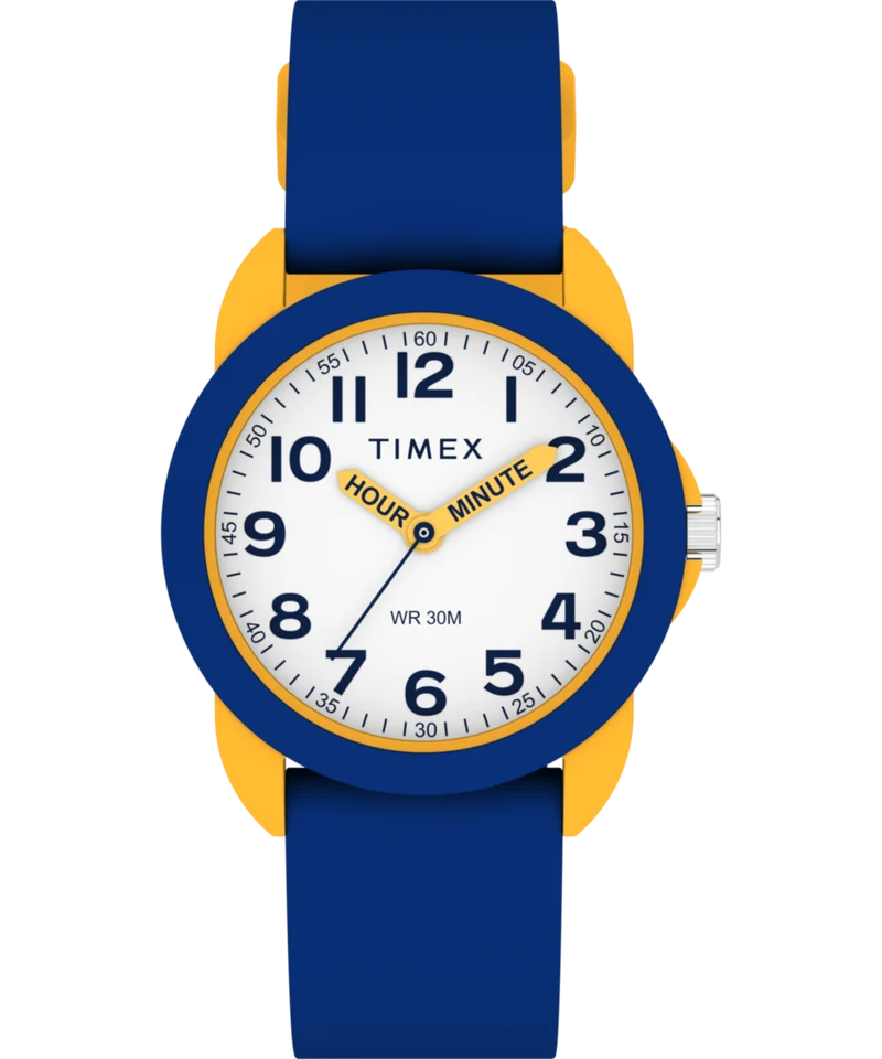 TIMEX TIME MACHINES® 30mm Silicone Strap Watch