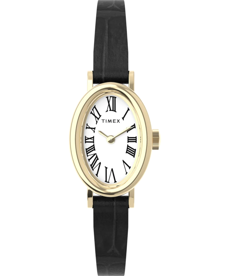 Cavatina 19mm Leather Strap Watch