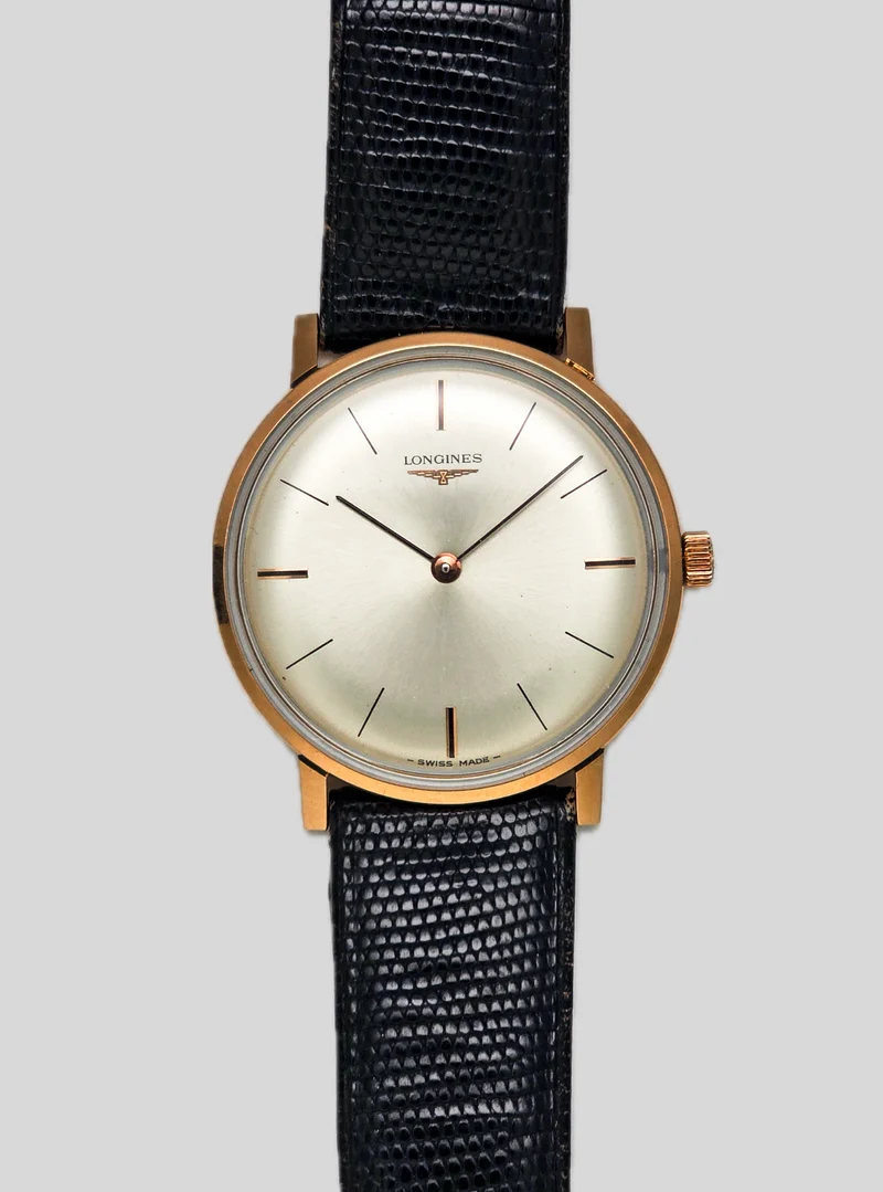 Longines extra slim rose gold