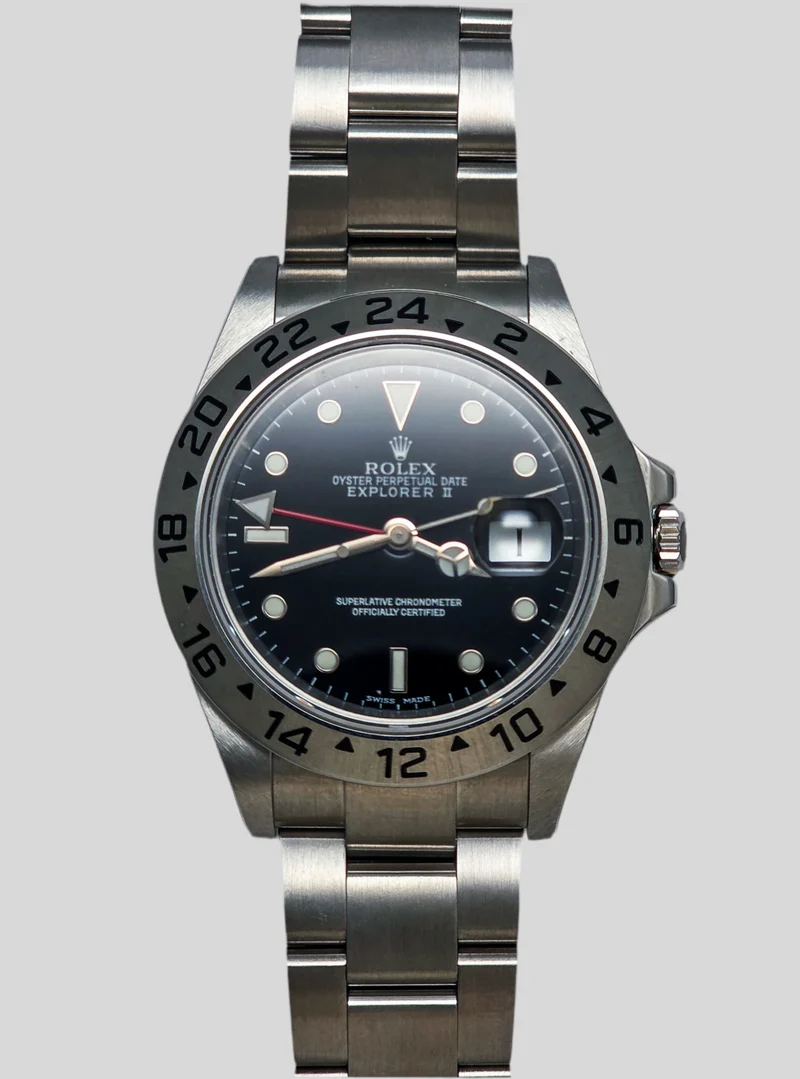 Rolex Explorer II black b&p NOS