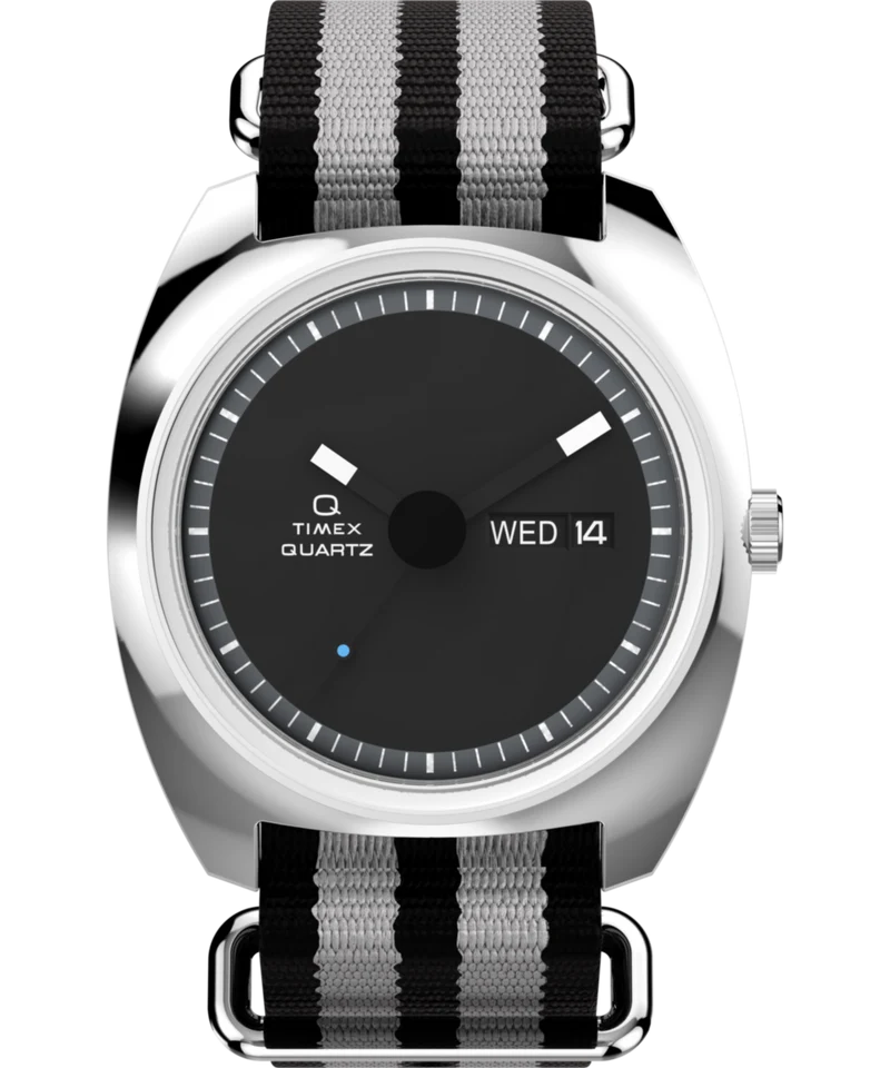 Q Timex® 1975 Enigma 37mm Fabric Strap Watch