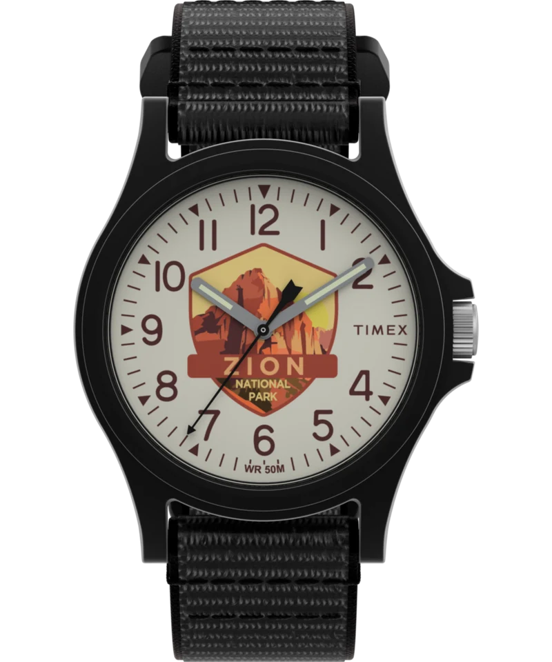 Timex Zion National Park 40mm Fabric Strap Watch
