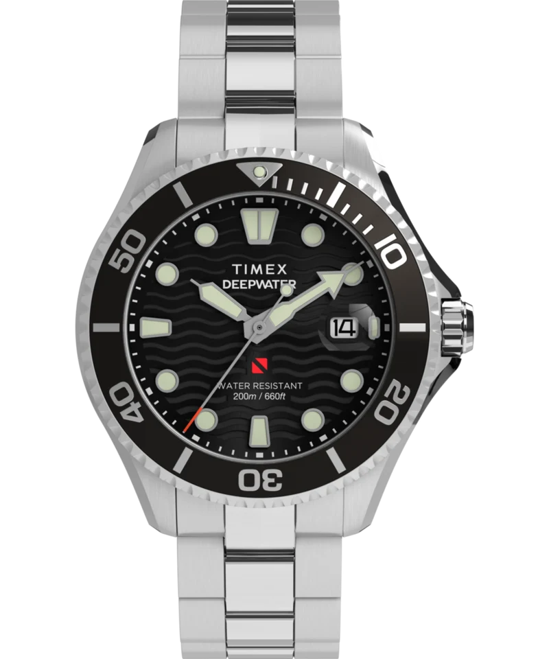 Deepwater Meridian 200 44mm Stainless Steel Bracelet Watch