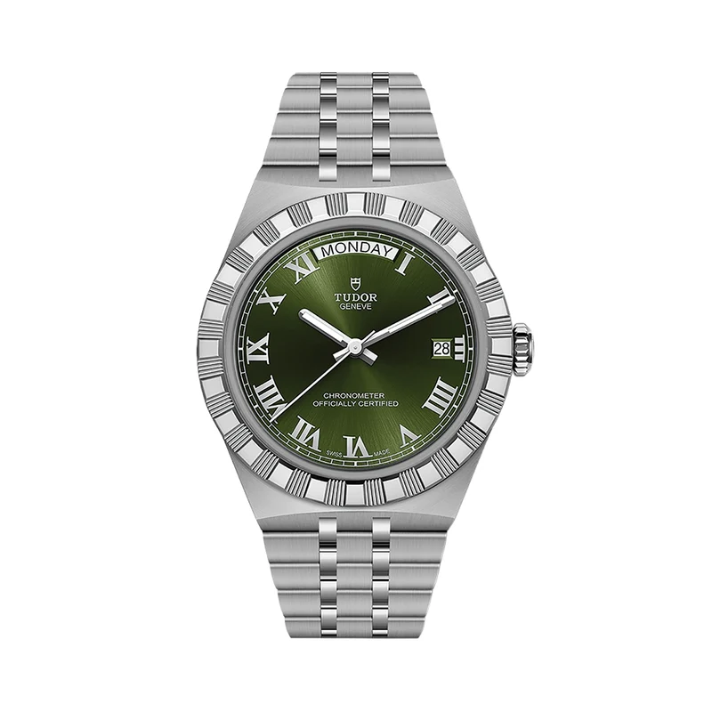 TUDOR Royal Day/Date 40mm - Green on Bracelet