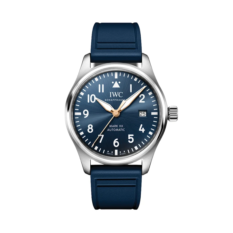 Pilot’s Watch Mark XX Le Petit Prince 40mm - Blue on Rubber Strap