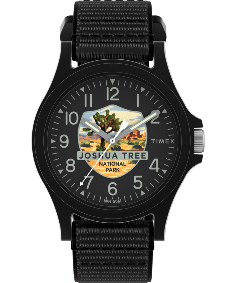 Timex Joshua Tree National Park 40mm Fabric Strap Watch