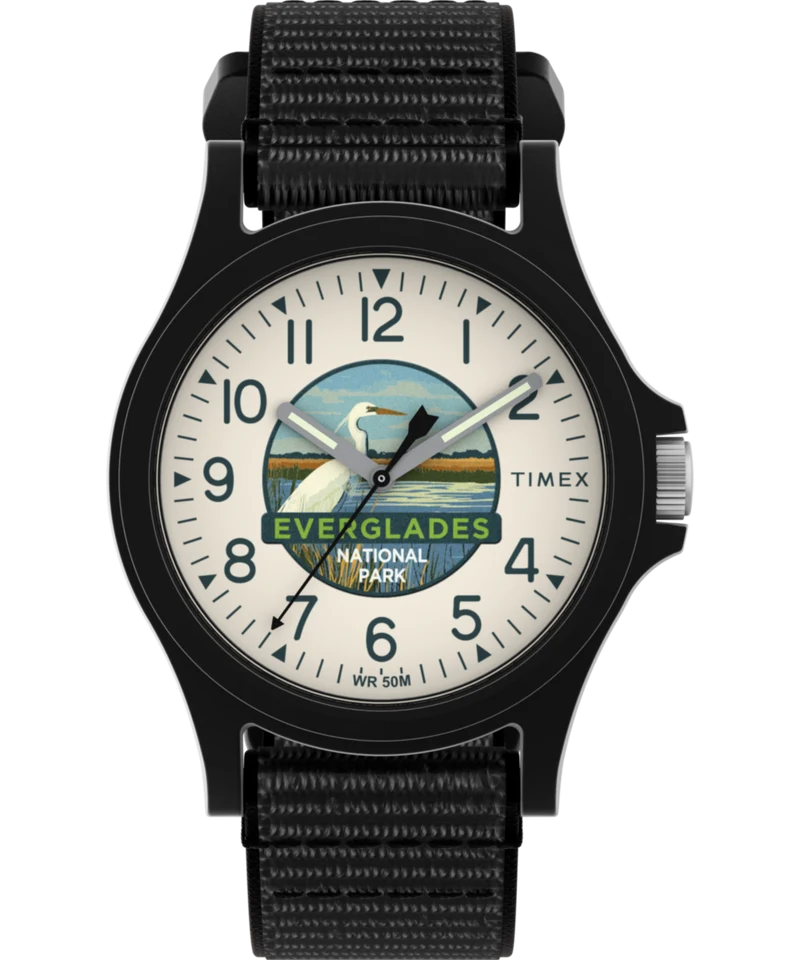 Timex Everglades National Park 40mm Fabric Strap Watch