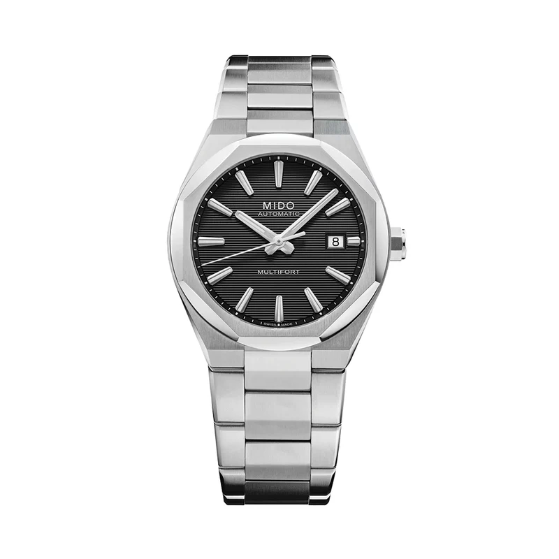 Multifort 8 One Crown 40mm - Black on Bracelet