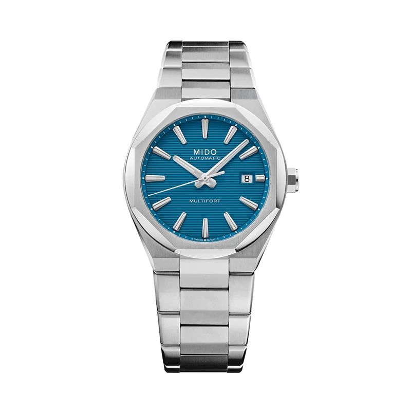 Multifort 8 One Crown 40mm - Turquoise on Bracelet