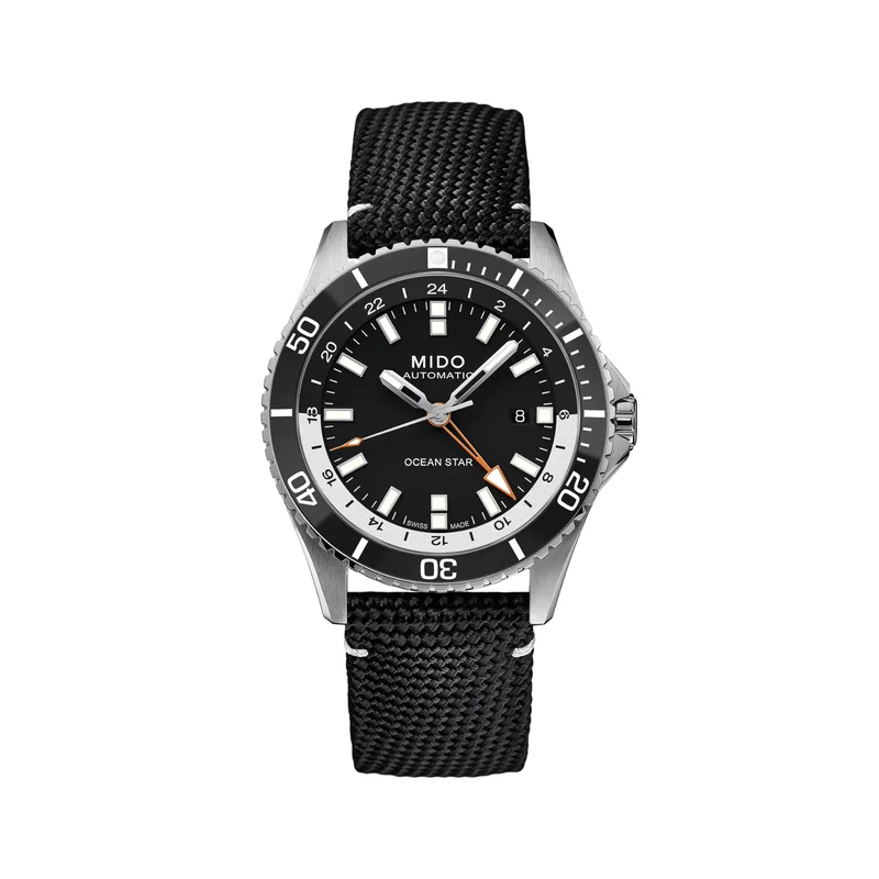 Ocean Star GMT 44mm - Black on Fabric Strap