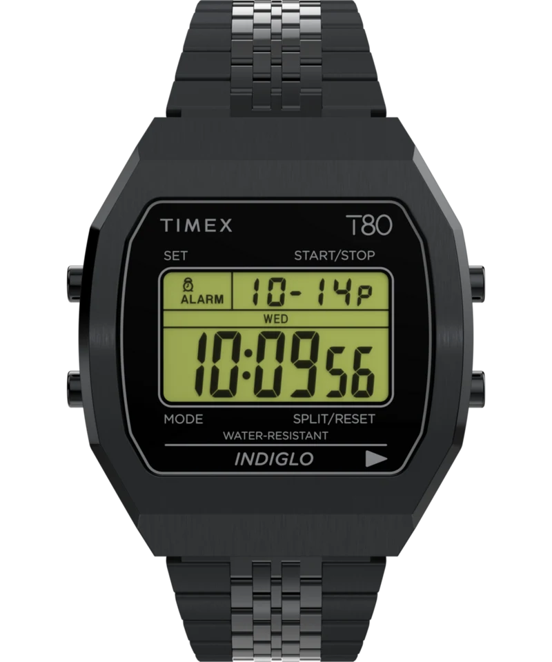 Timex T80 Steel 36mm Stainless Steel Bracelet Watch