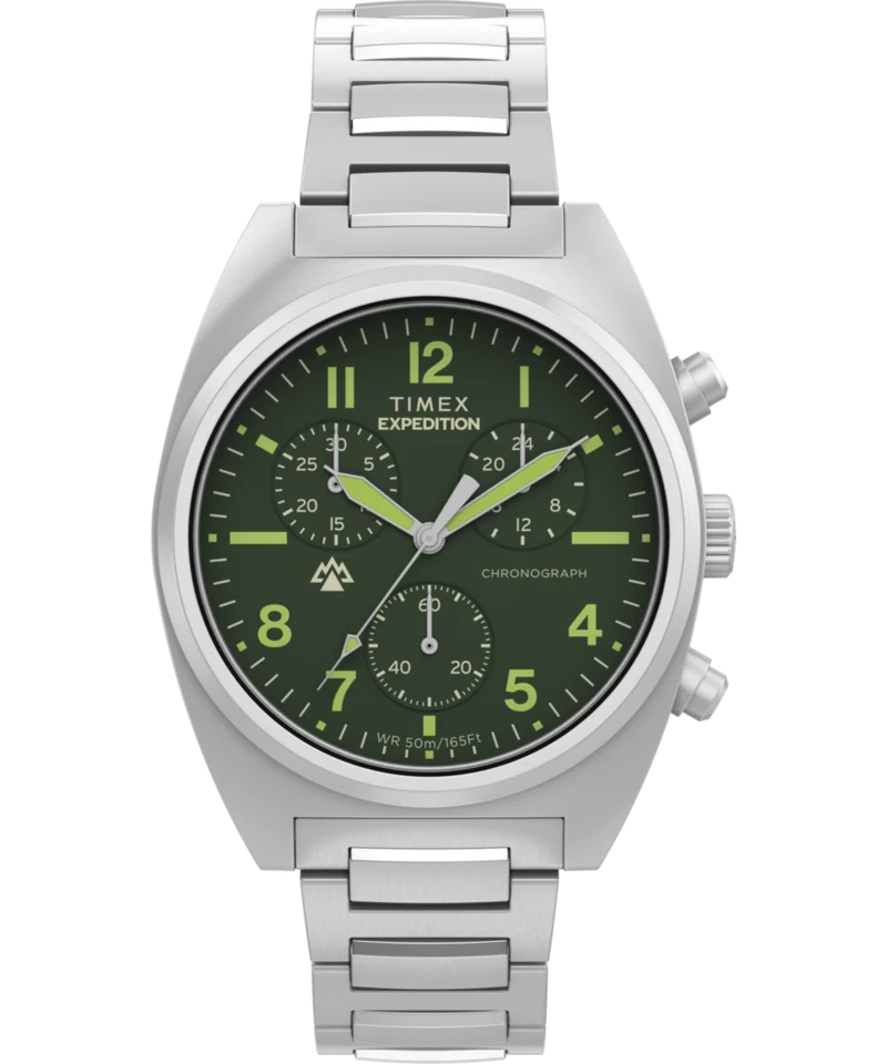 Expedition® Capstone Chronograph 41mm Stainless Steel Bracelet Watch