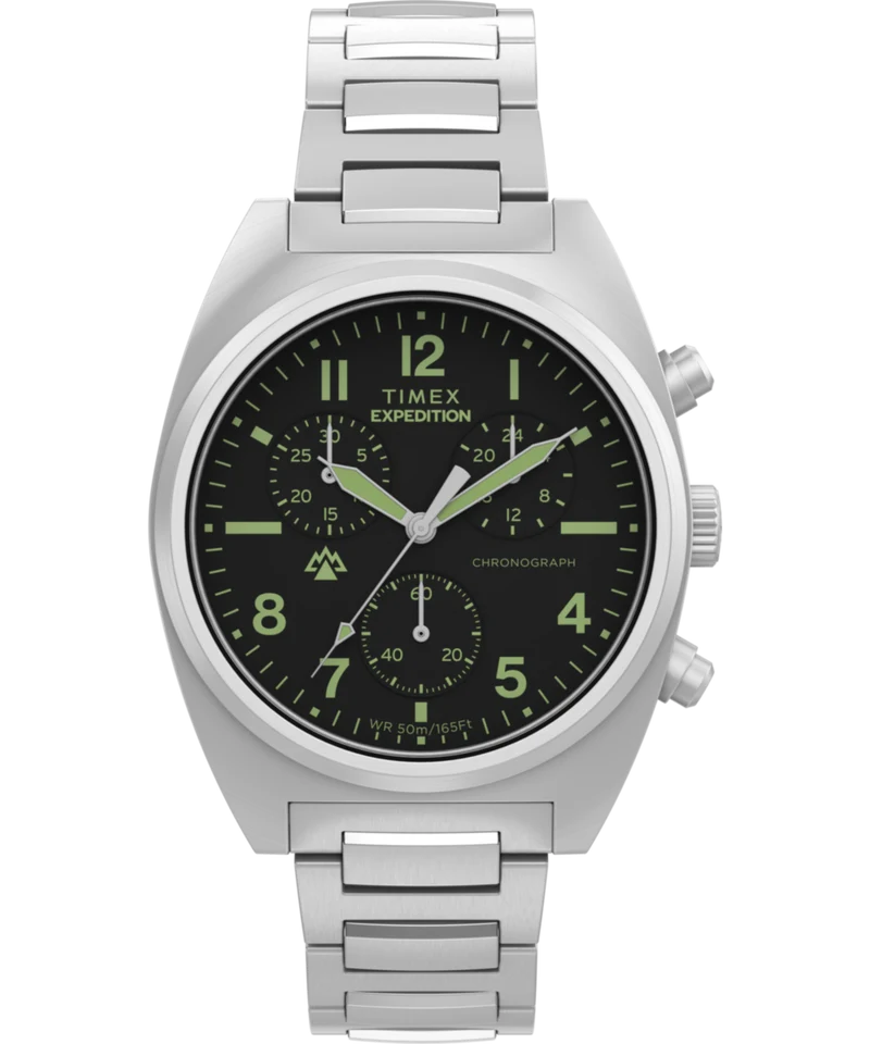 Expedition® Capstone Chronograph 41mm Stainless Steel Bracelet Watch