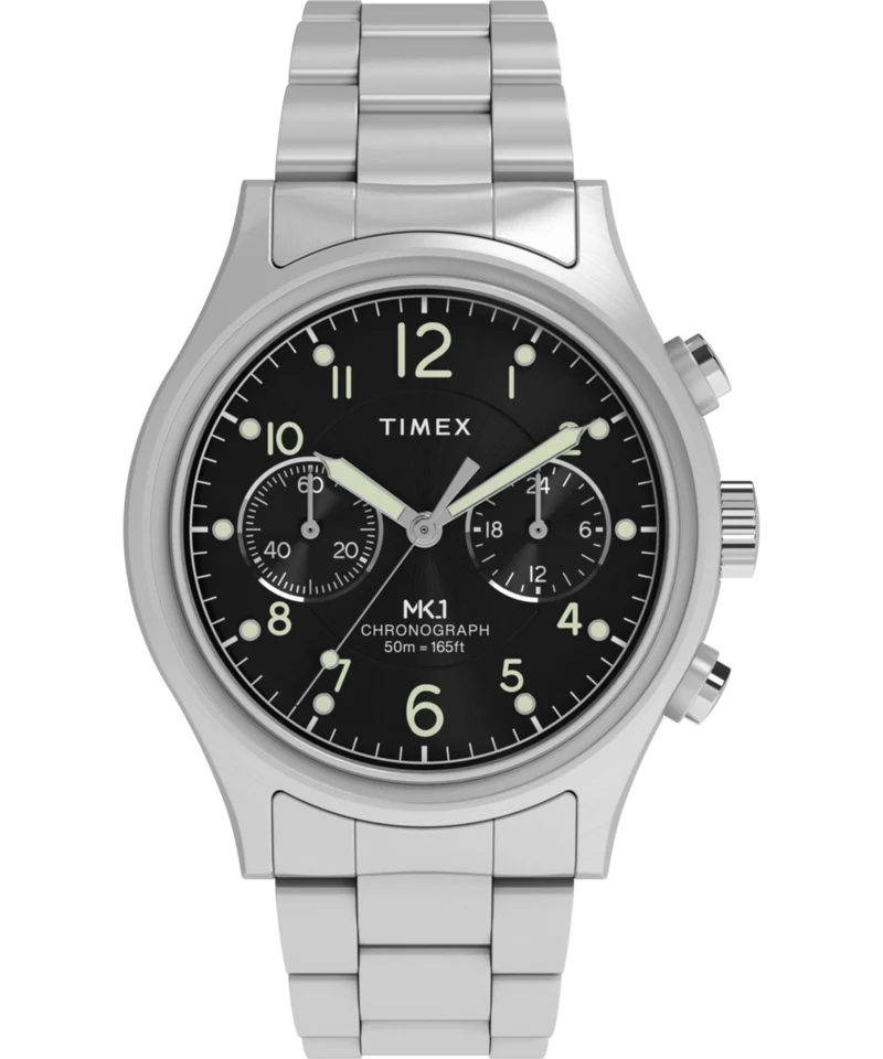 MK1 Chronograph 40mm Stainless Steel Bracelet Watch