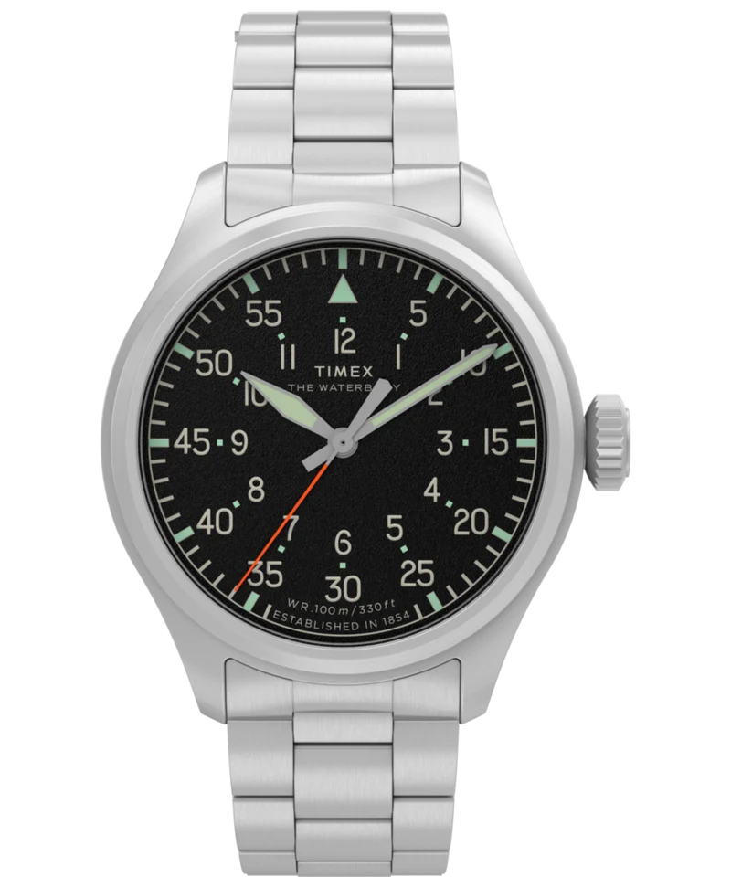 Waterbury Ace 41mm Stainless Steel Bracelet Watch