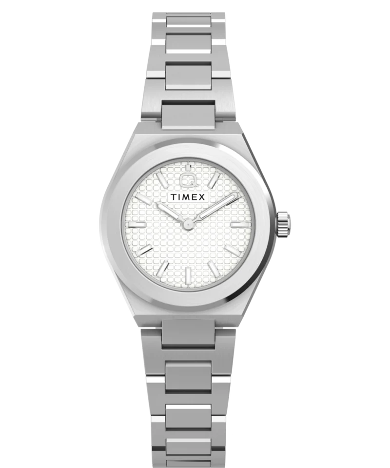 Q Timex® Continental Mini 24mm Stainless Steel Bracelet Watch