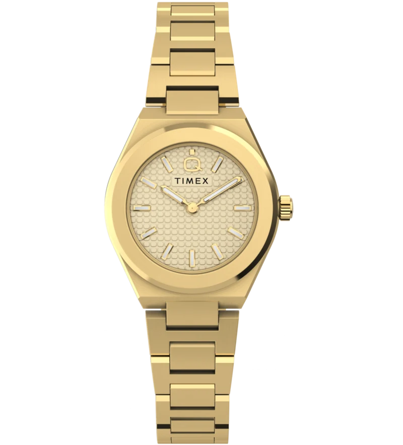 Q Timex® Continental Mini 24mm Stainless Steel Bracelet Watch