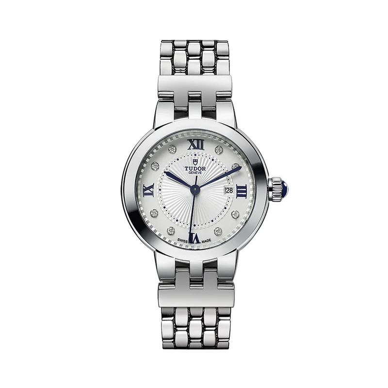 Clair de Rose 30mm - Opaline, Diamond-Set on Bracelet
