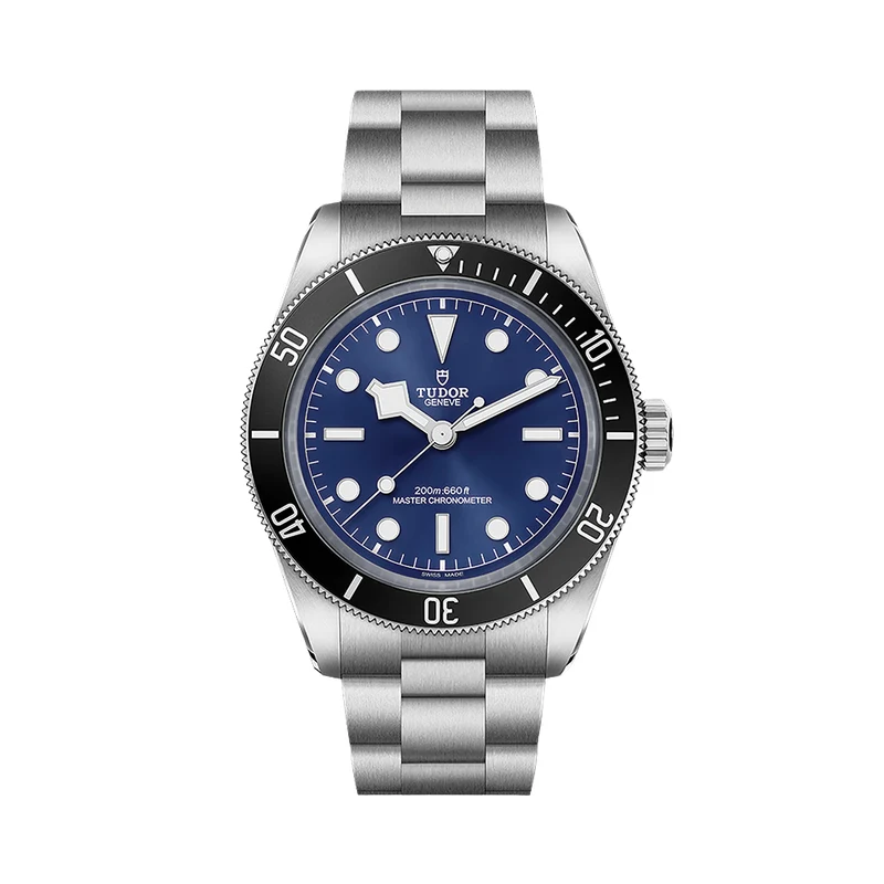 Black Bay 68 43mm - Blue, Black Bezel on Bracelet
