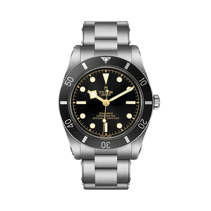 Black Bay 54 37mm - Black on Bracelet