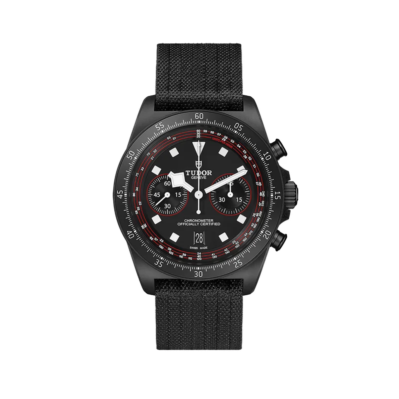 Pelagos FXD Chrono Carbon Composite 43mm - Black on Fabric Strap