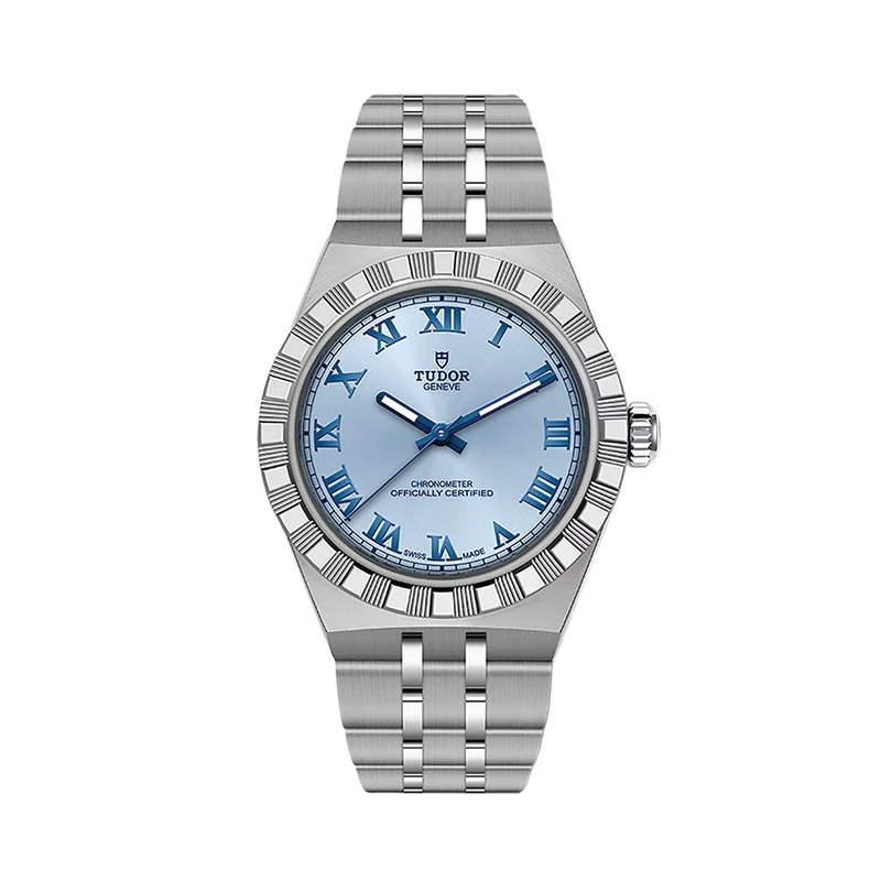 TUDOR Royal 30mm - Blue on Bracelet
