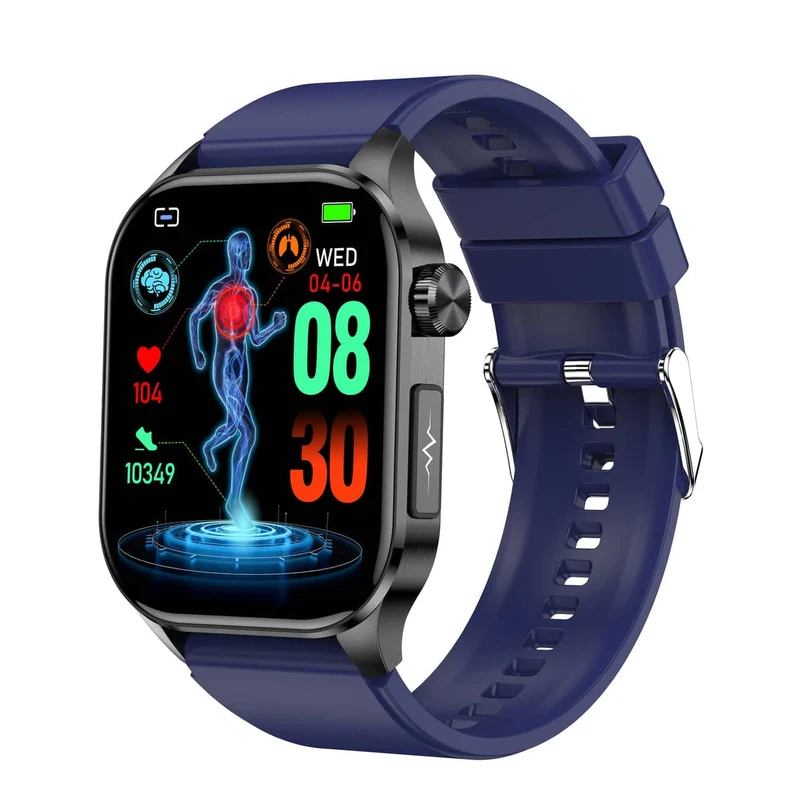 Smartwatch per salute e allenamento – EKG, pressione sanguigna, misurazione del battito cardiaco – compatibile con iOS e Android