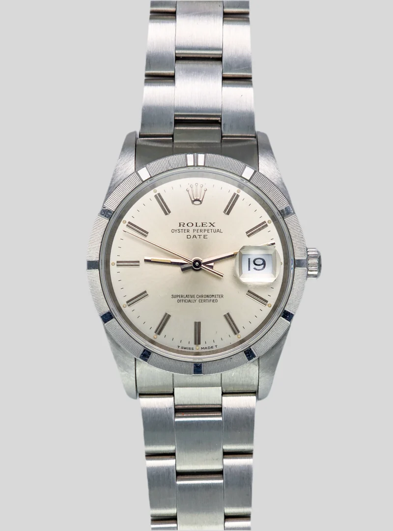 Rolex Date Engine Bezel 15210 with papers