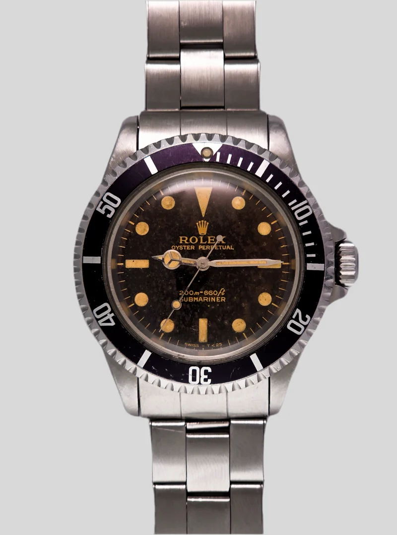 Rolex Submariner 5513 Gilt Open chapter ring