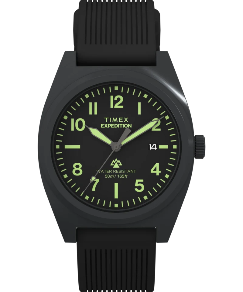 Expedition® Capstone 39mm Silicone Strap Watch