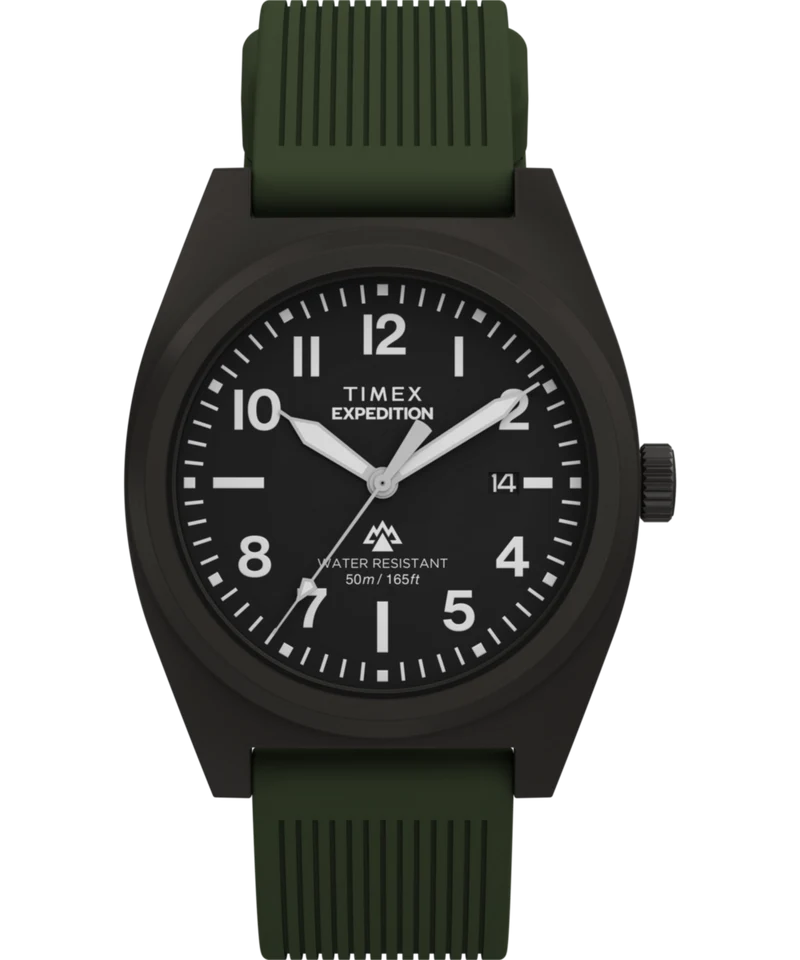 Expedition® Capstone 39mm Silicone Strap Watch