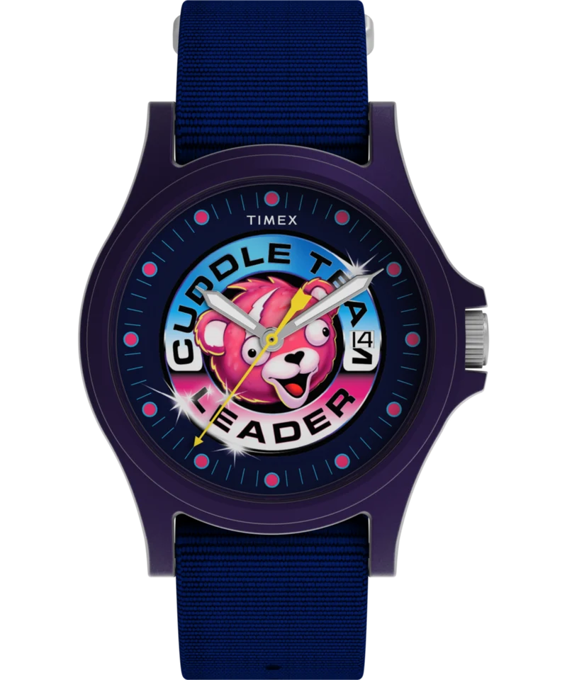 Timex x Fortnite Acadia 40mm Fabric Strap Watch